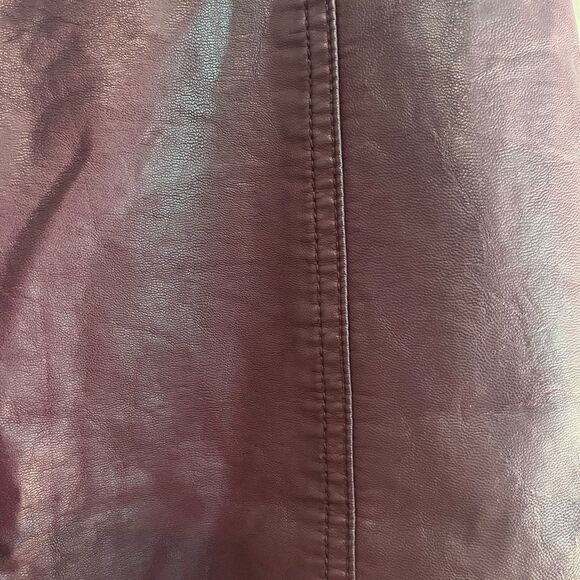 Free People Elegant Burgundy Skirt - Picture 5 of 7